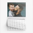 2025 Calendar A4, 12 Month (United Kingdom) - 8.3 x 11.7 Horizontal