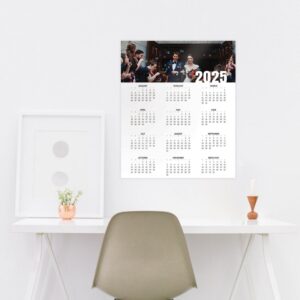 2025 Poster Calendar, one page - 20x24 Vertical
