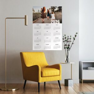 2025 Poster Calendar, one page - 24 x 36 Vetical