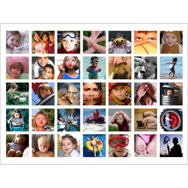 24x18 - 35 Photos Collage Horizontal