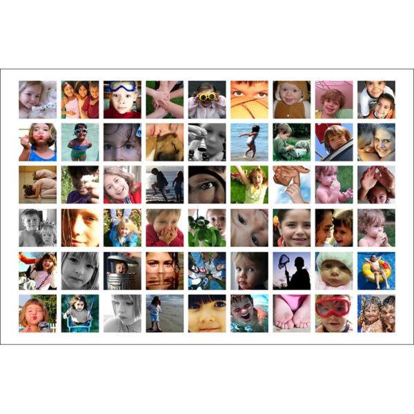 36x24 - 54 Photos Collage Horizontal