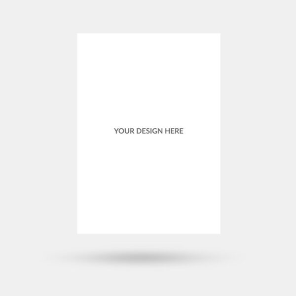 1 Sided Card - 5x7 Vertical