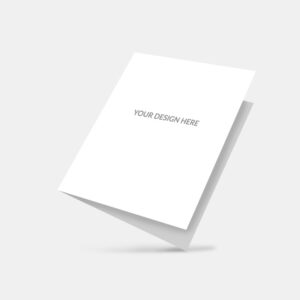 Folded Card - 5x7 Vertical