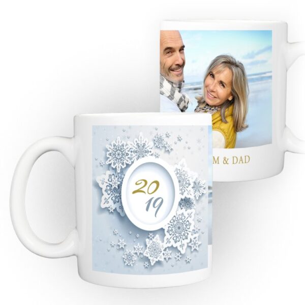 Christmas Mug - D2 - 8.5x3.5 Horizontal