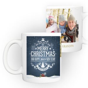 Christmas Mug - D3 - 8.5x3.5 Horizontal