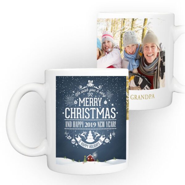 Christmas Mug - D3 - 8.5x3.5 Horizontal