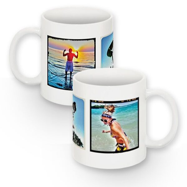Standard 11 0z Mug with Wrap Around Image - 8.5x3.5 Horizontal