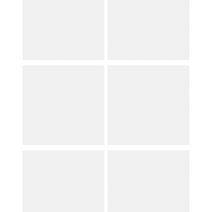 8 x 10 collage with 6 square photos Vertical