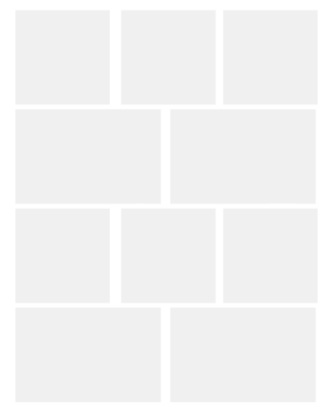 8 x 10 Collage with 10 images Vertical