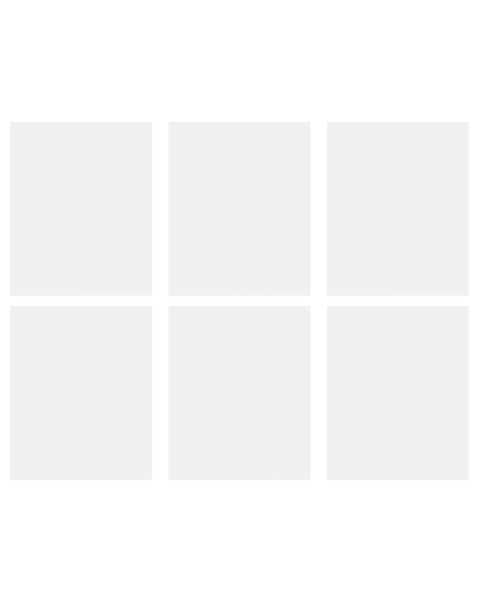 8 x 10 collage with 6 square photos Horizontal