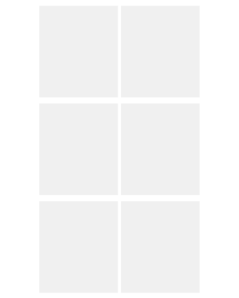 20 x 30 collage with 6 square photos Vertical