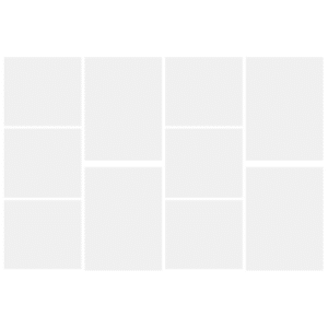 14 x 11 Collage with 10 images Horizontal