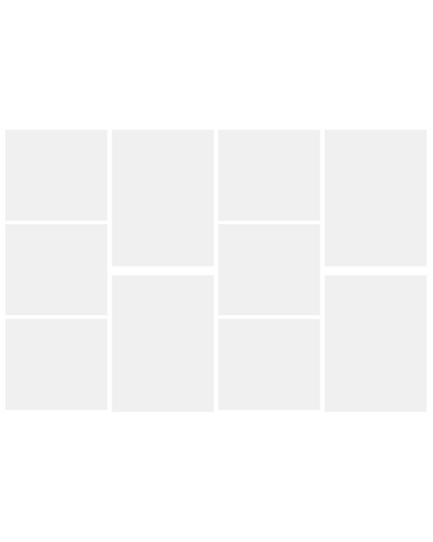 14 x 11 Collage with 10 images Horizontal