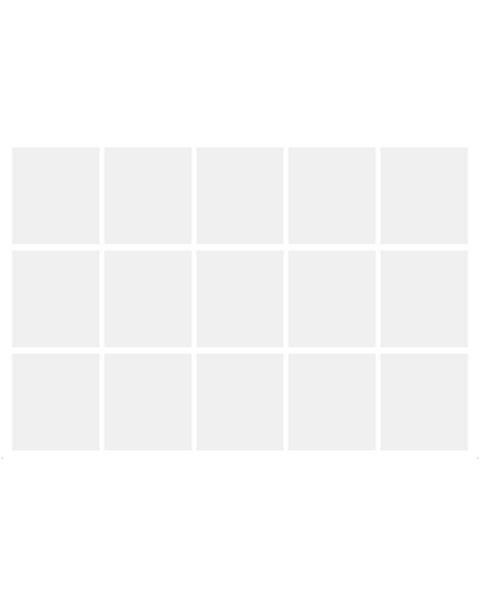 24 x 36 collage with 15 square photos Horizontal