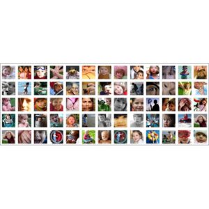 40x16 - 64 Photos Collage Horizontal