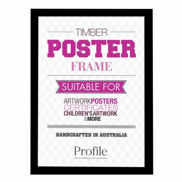 Classic Black Poster Picture Frames