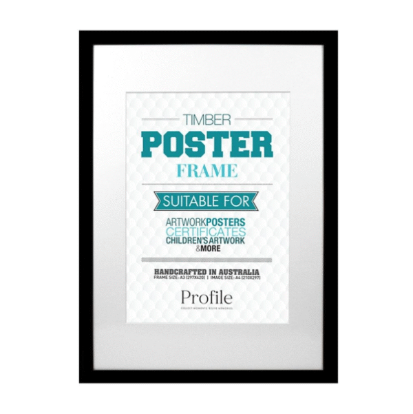 Decorator Black Certificate Picture Frames