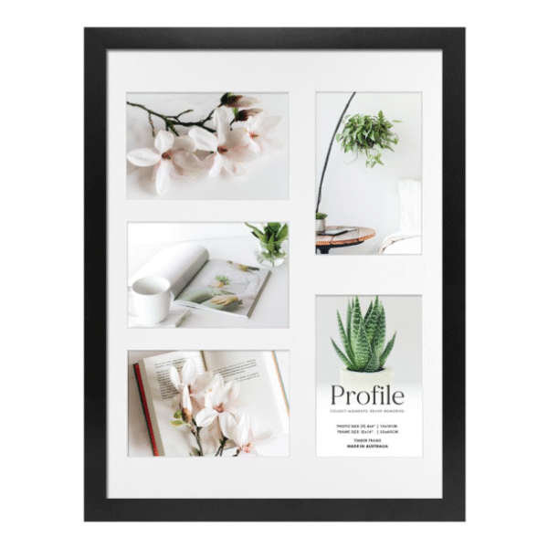 Decorator Black Gallery Collage Photo Frames