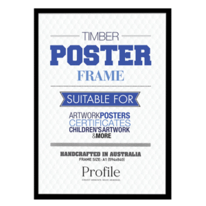 Decorator Black Poster Frames