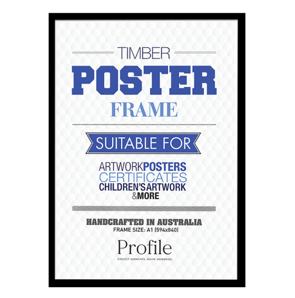 Decorator Black Poster Frames
