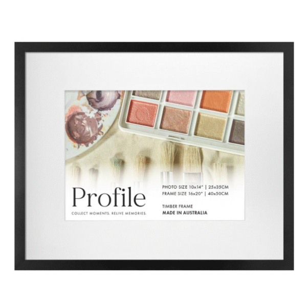 Decorator Black Watercolour Frames