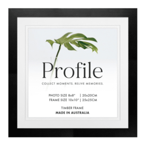 Elegant Deluxe Black Photo Frames