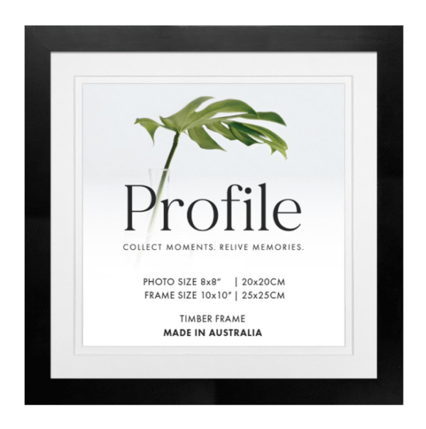 Elegant Deluxe Black Photo Frames