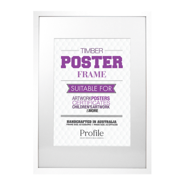 Elegant White Certificate Picture Frames