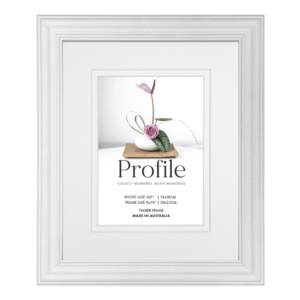 Hawthorne Deluxe White Timber Photo Frames