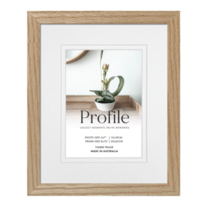 Elegant Deluxe Natural Oak Timber Photo Frames