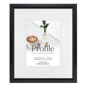 Soho Deluxe Black Timber Photo Frames