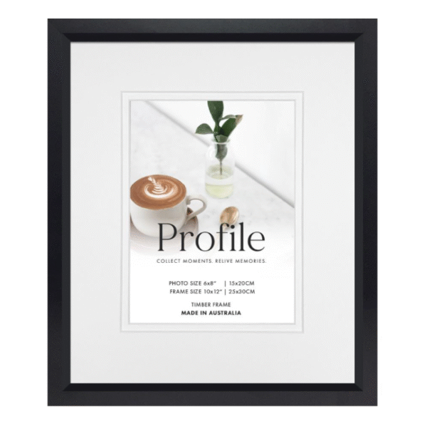 Soho Deluxe Black Timber Photo Frames
