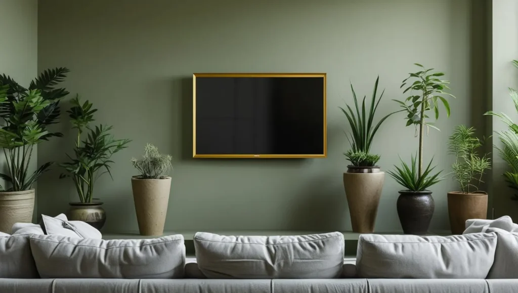 Custom TV Frame | Handmade Bespoke Wall Mounted TV Cover, Australia