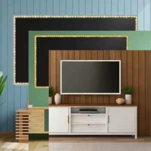 Bespoke Custom Frames for All TV Brands | Kyoto White, Silver, Gold, Made In Australia